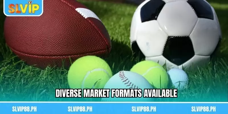 Diverse market formats available