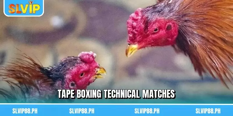 Tape boxing technical matches