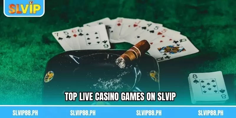 Top Live Casino games on SLVIP