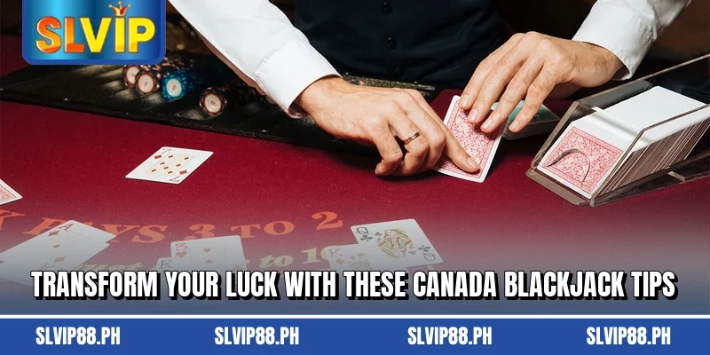 Transform your luck with these Canada Blackjack tips
