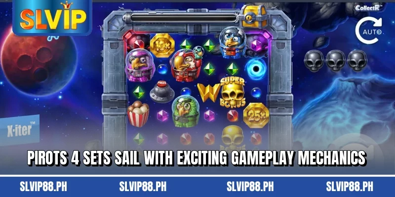 Pirots 4 sets sail with exciting gameplay mechanics